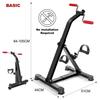 4 In 1 Household Foldable Fitness Bike Upper And Lower Limb Bicycle Pedal Exerciser