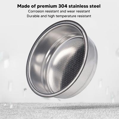 Stainless Steel Stainless Steel Coffee Filter Basket Single Layer Coffee Filter Basket Home Use