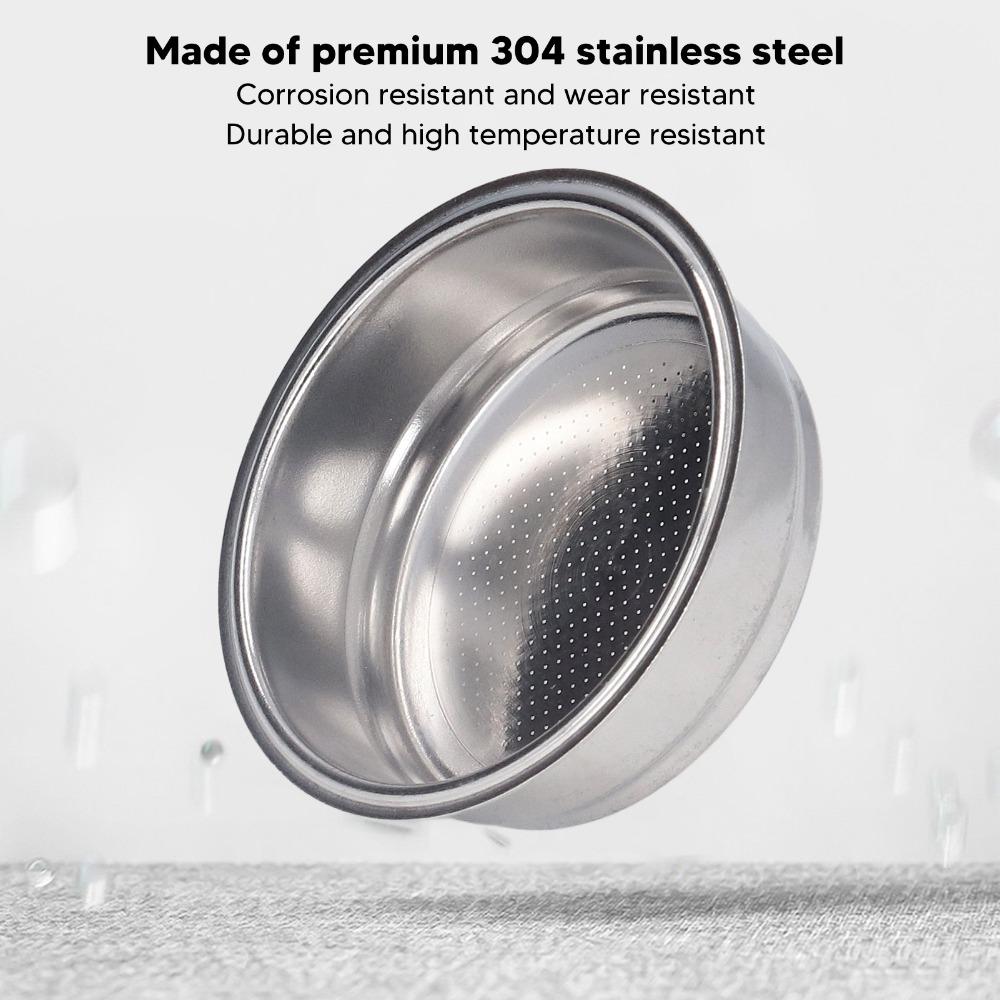 Stainless Steel Stainless Steel Coffee Filter Basket Single Layer Coffee Filter Basket Home Use