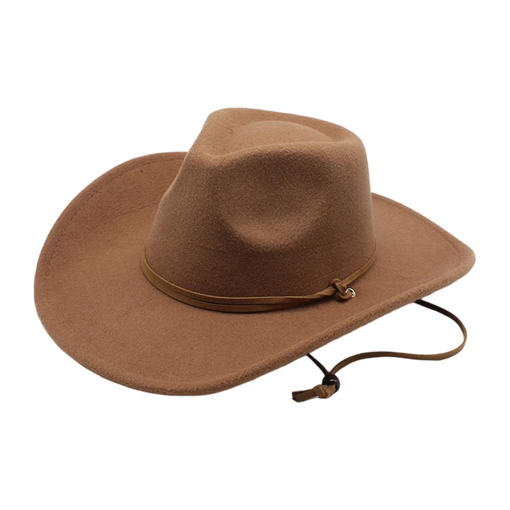 Unisex Western Hat Retro Wide for Outdoor Travel and Versatile Everyday Wear
