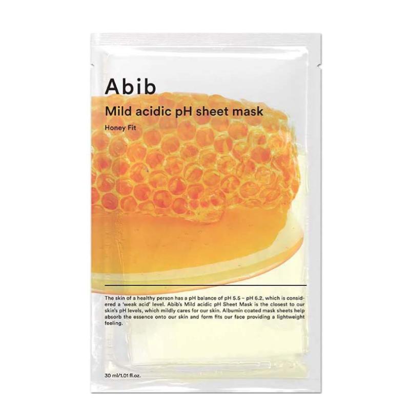 Mild Acidic pH Sheet Mask Honey Fit Set (10 masks)
