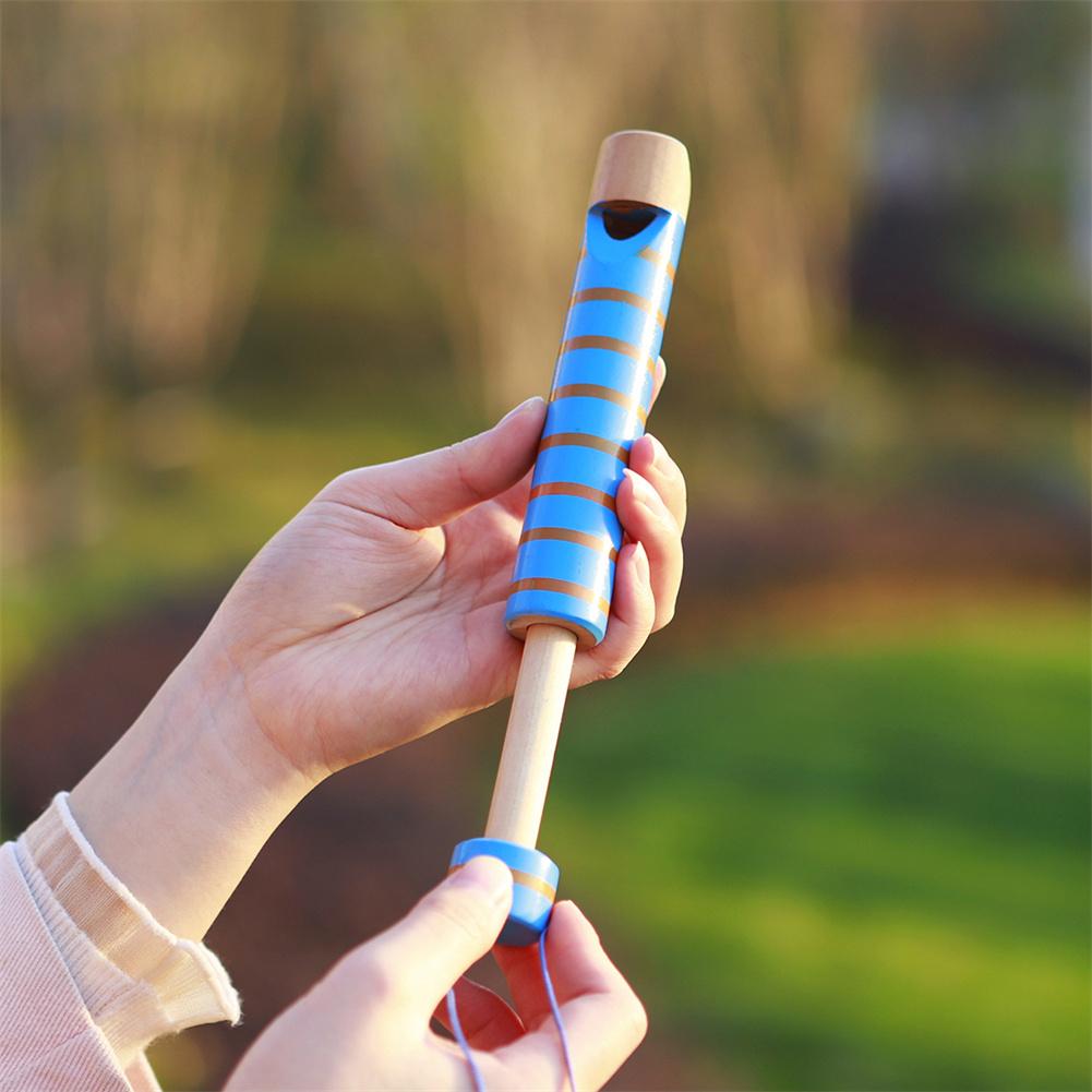 Portable High-quality Pull Wooden Flute Orff Instrument Children Birthday Gift Educational Toys Early Musical Instrument