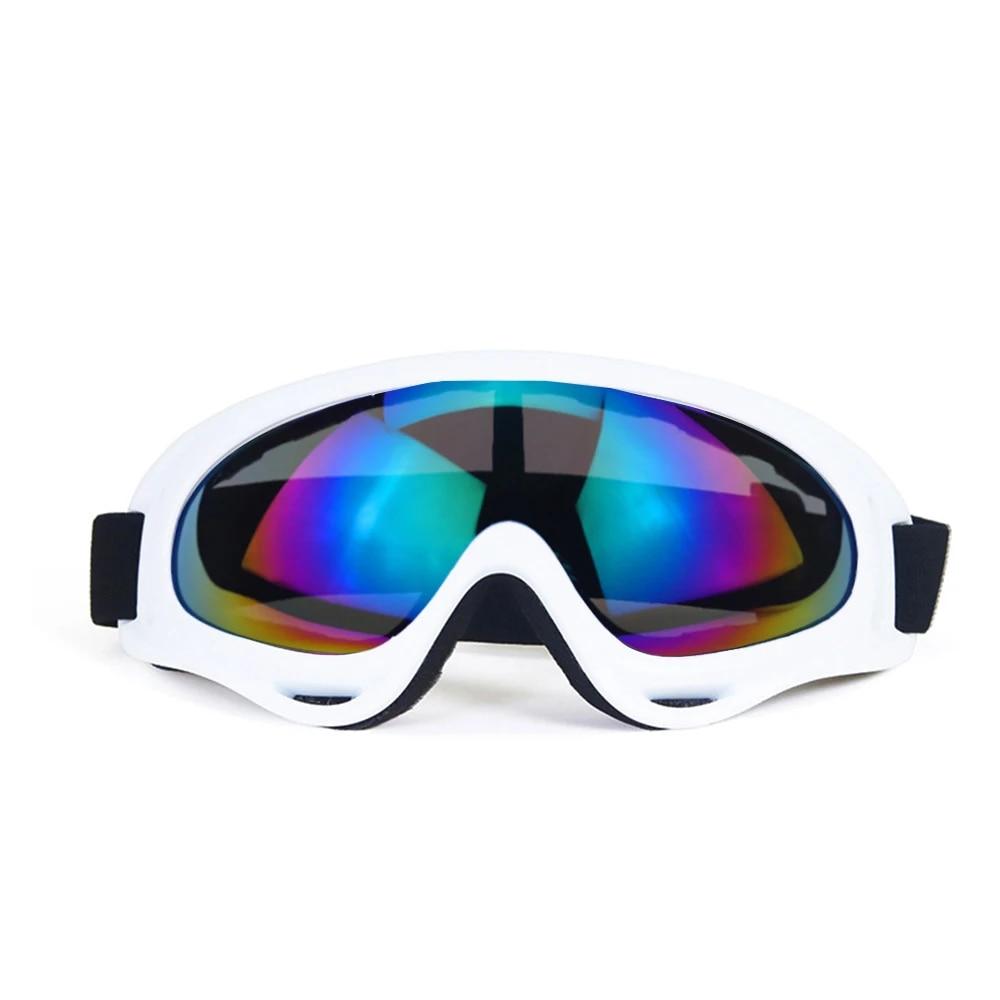 Lunettes De Moto Cross Unisexe - Protection Anti-buée, Anti-poussière, Coupe-vent Pour Moto, VTT, Ski