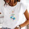 (Asian Size) Women Tee Clothing Casual T Shirt Fashion Lady Female Sweet 90s Trend Cute Top Printed Graphic Short Sleeve T-shirts