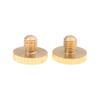 2Pcs 10*8*4Mm Sax Brass Screws Finger Ring Screws For Bb Trumpet Alto Horn M4 Instrument Parts
