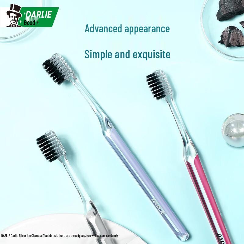 Darlie Silver Ion & Charcoal Toothbrush