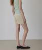 Kwinseulaebis Natural Layered Wrap Skirt Pants_Beige_2Colors