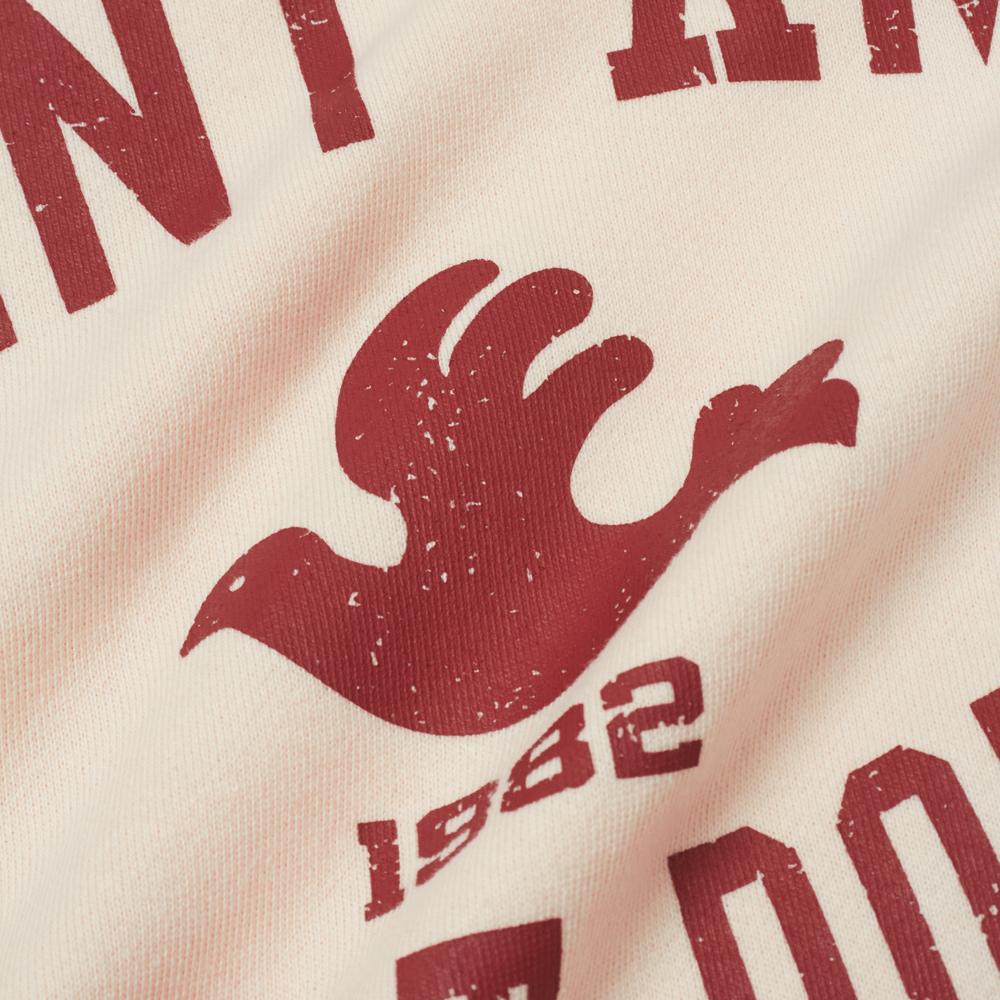 AMOU Saint Amou Ringer Sweat Shirts Cream