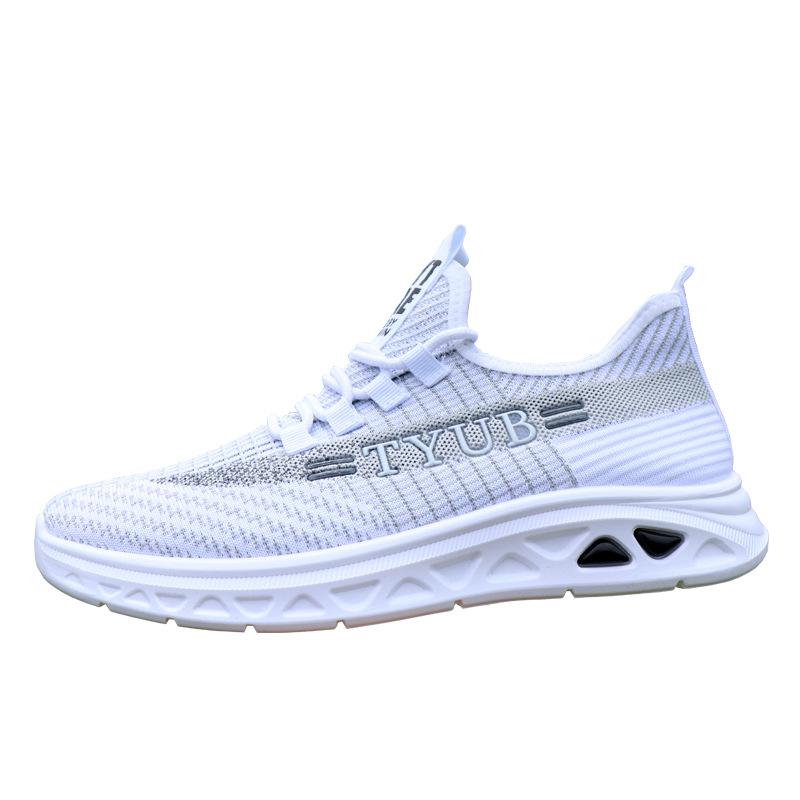 Spring and Autumn Flying Weaving Mesh Shoes Casual Sneakers Running Shoes Comfortable Casual
