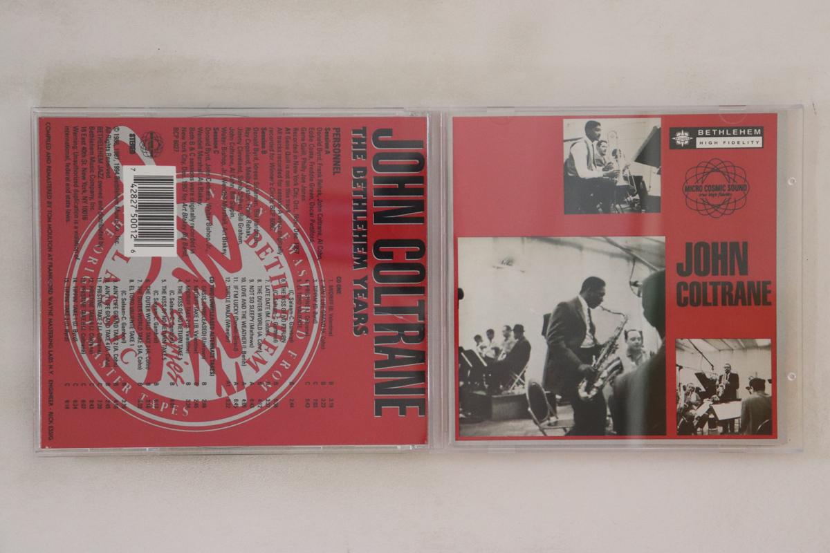 

CD JOHN COLTRANE Bethlehem Years 2050012 BETHLEHEM RECO 1994 US Jazz Used