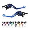 1 Pair Universal Fit For Motorcycle Modification Accessories Adjustable Front Rear Disc Brakes Double Disc Brake Handle Lever