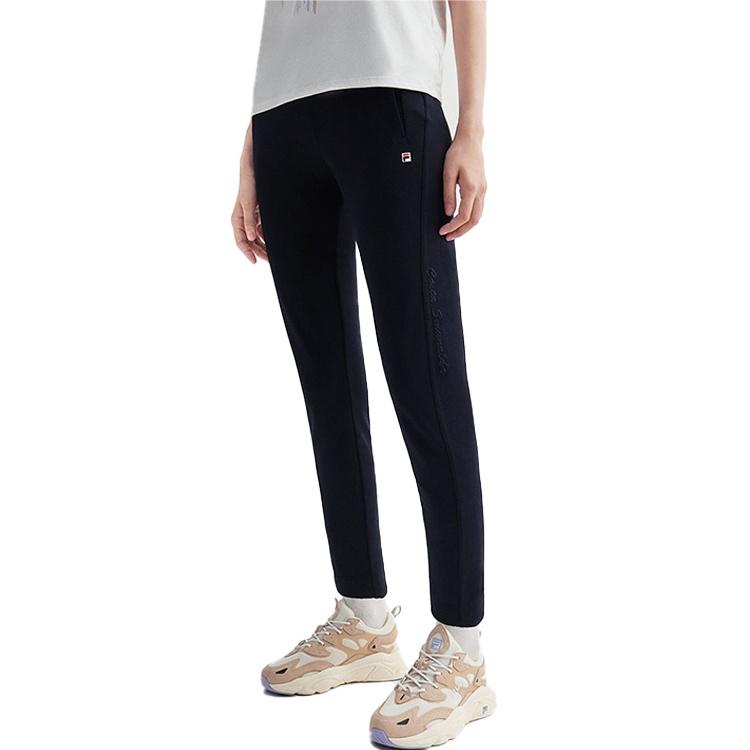 FILA Casual Pants Women's Legend Blue Moderate Straight Fit Pants F11W028609FNV