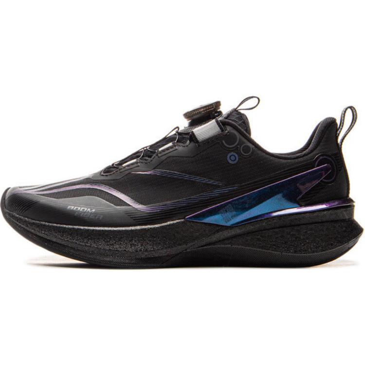 Li Ning Children Red Rabbit 8 Pro Fabric Comfortable Non-Slip Wear-Resistant Low-Top Running Shoes Men running shoes Black YKFV080-1