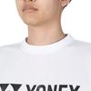 YONEX Unisex Long Sleeve 16158 011 White SS T-Shirt