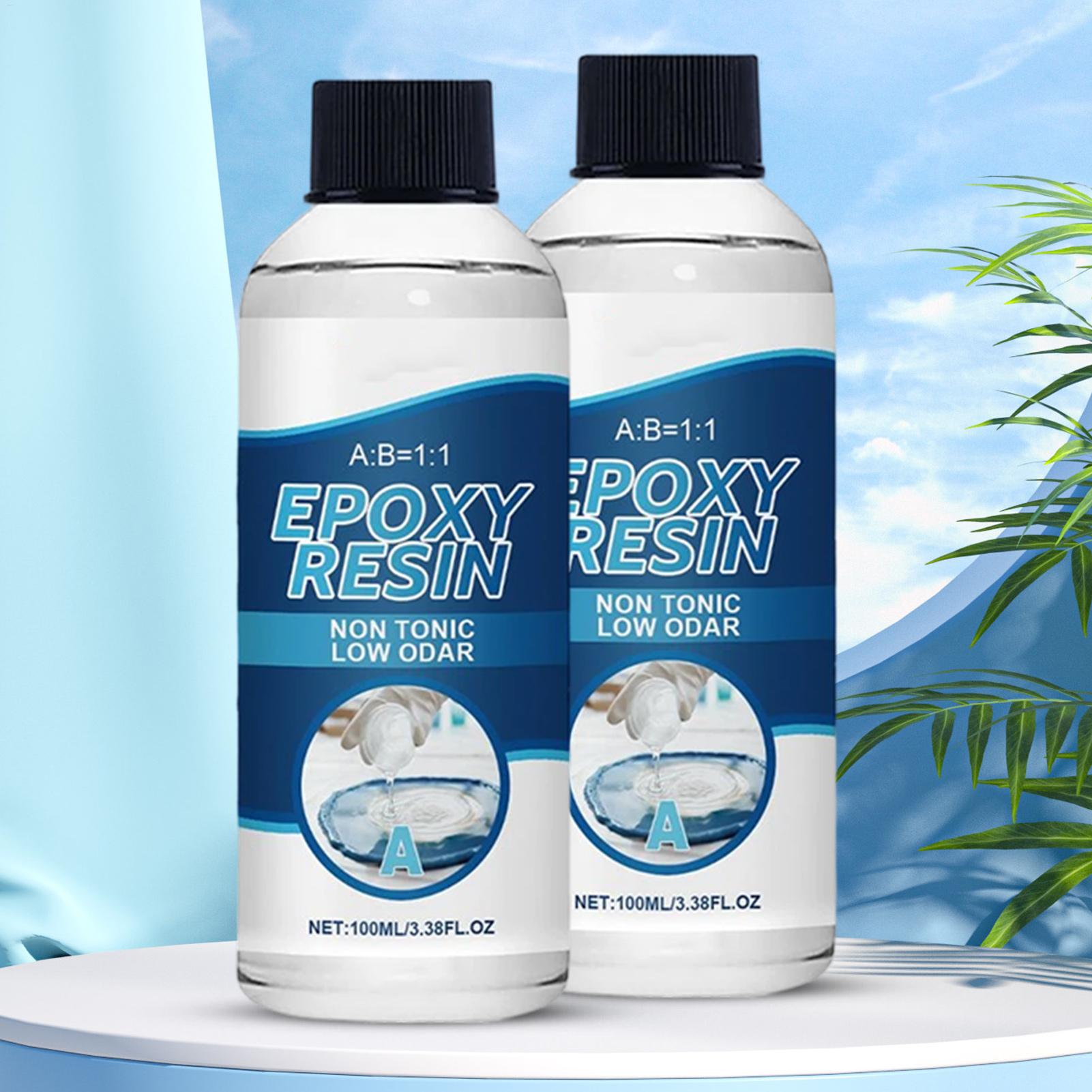Crystal Clear Epoxy Resin Kit Complete Starter Set with Molds for Jewelry, Coasters, River Tables & DIY Home Decor Art
