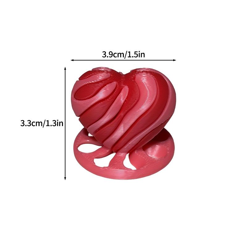 3d Printed Toys Desk Accessories Three-dimensional Pyramid Printed Spiral Cone Helix Screw Rotating Stress Relieving Spiral Cone