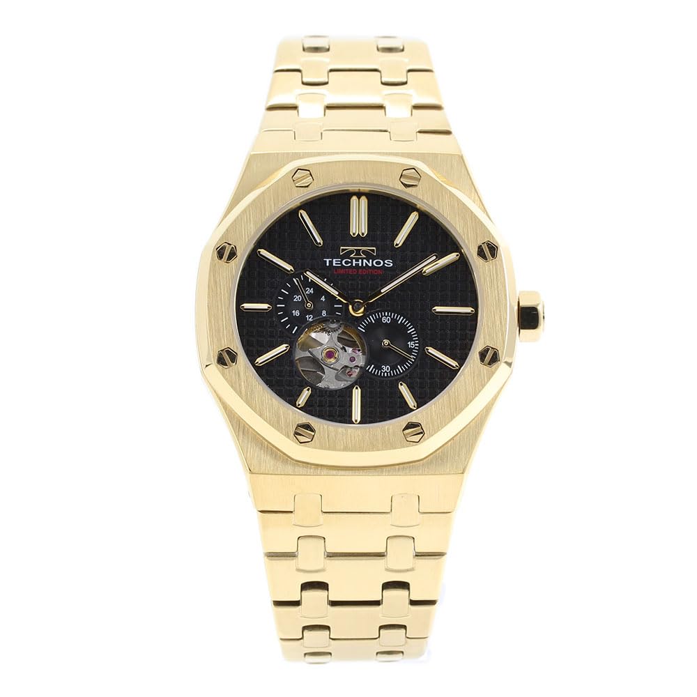 TECHNOS T9B63GB Аналоговые автоматические часы чёрный