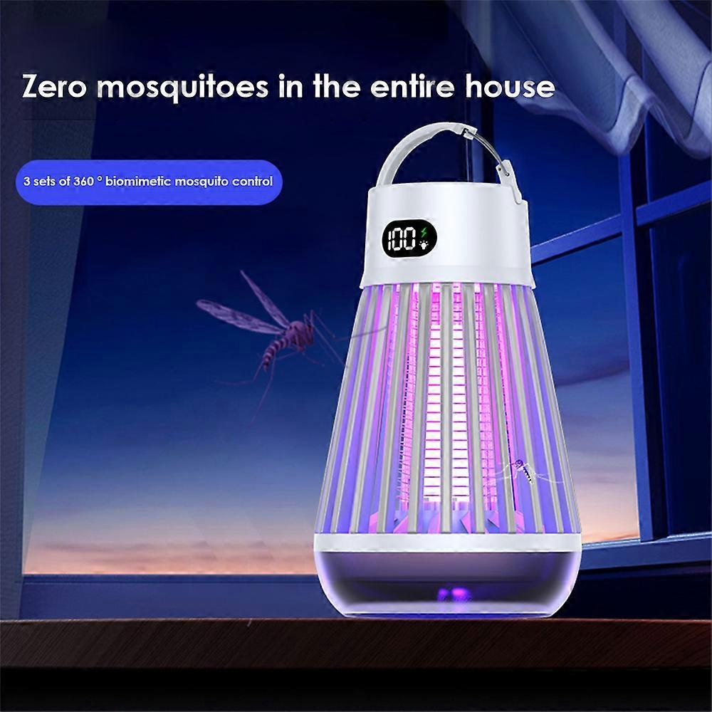 Electric Shock Mosquito Killer Lamp USB 5V Fly Trap Zapper Insect Killer Repellent Bedroom Outdoor Anti Mosquito Trap