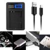 Portable EN-EL20 LCD Display Single Charger Replacement for 1 AW1 J1 J2 J3 J4 PM006 Camera Batteries LCD Charger