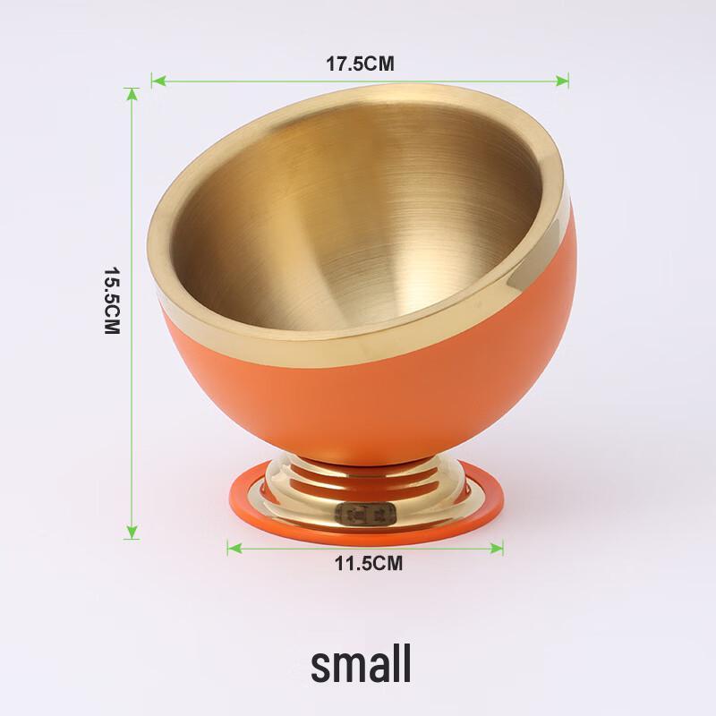 Stainless Steel Slanted Seasoning Bowl
