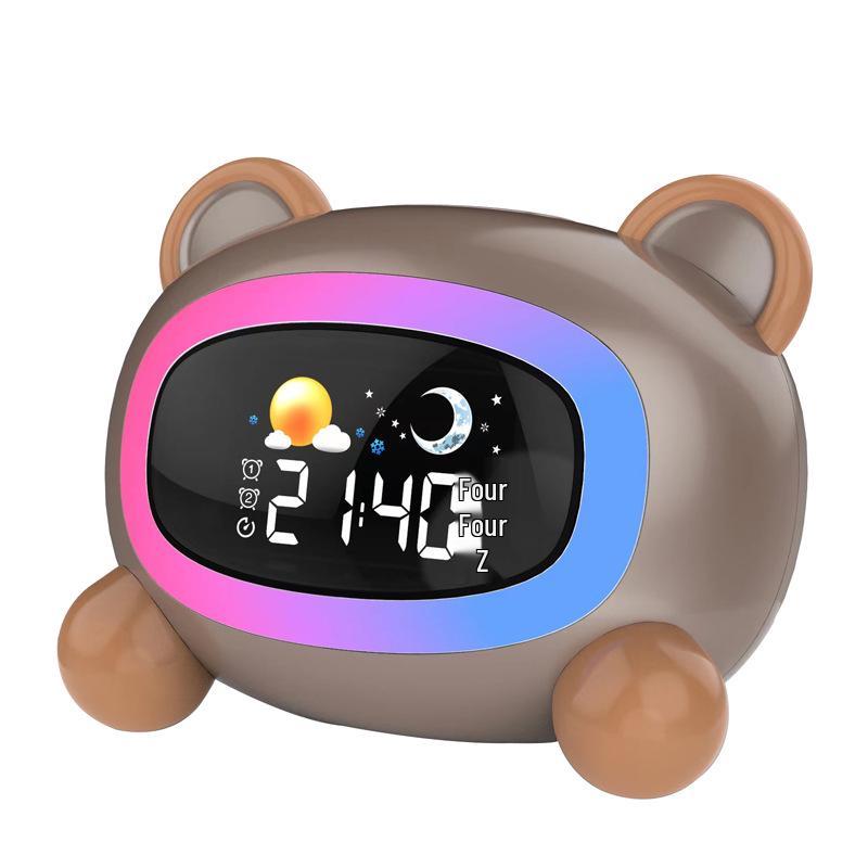 Children's Sleep Training Alarm Clock - Cartoon Design