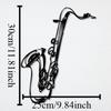 Jazz Saxophone Metal Wall Art, Music Decor for Home
