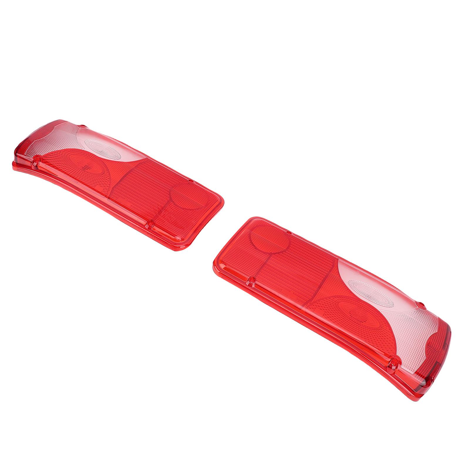 

2 ШТ. Задний фонарь шасси-кабины 0008262056 Левый Правый Красный корпус Крышка заднего фонаря Замена