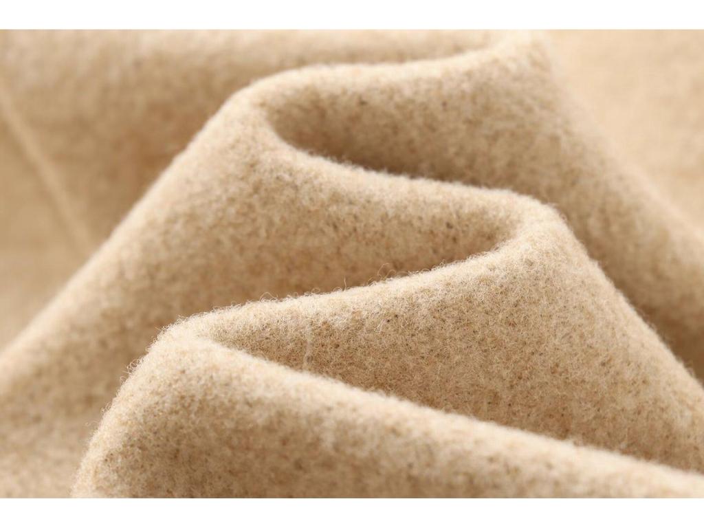 2024 Autumn Women's European & American Style Soft Lapel Long Sleeve Wool Coat