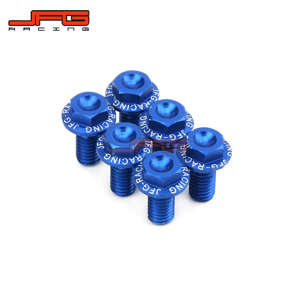 YZ125/YZ250/YZ250F/YZ450F Off-Road Motorcycle Fender Screws for Modifications