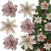 Bethlehem Star for the Christmas Tree Flowers 6pcs Champagne [Se-Gb21]