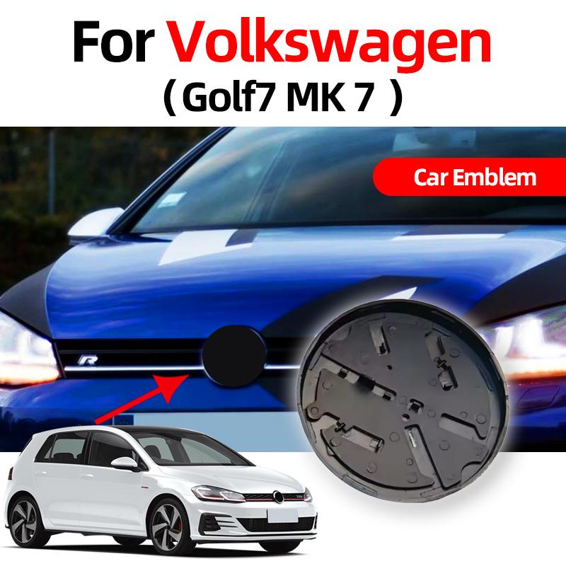 BGA1 For VW VOLKSWAGEN 2026 New 2pcs Replacement Badge For Golf 7 Golf7 MK 7 2014 2015 2017 2016 Car Front Bonnet Grill Rear Trunk Em GE9