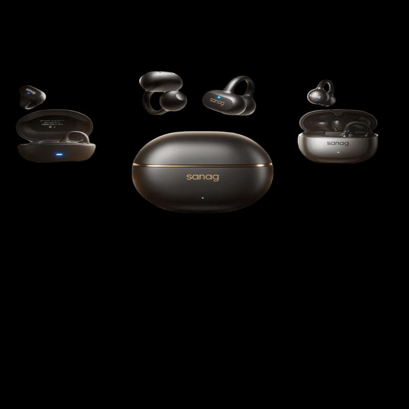 

SANAG Z50 Ultra AI Air Bone Conduction Open-Ear Bluetooth Headphones with Translator Cinema-Grade IMAX Panoramic Sound