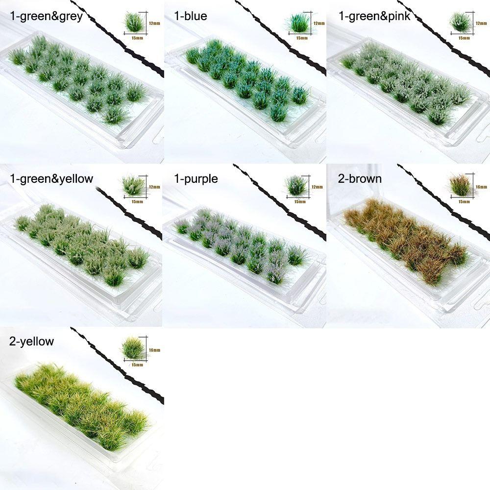 DIY Miniature Grass Bushes Accessories Long Leaves Grass Cluster Creative Artificial Grass Tufts