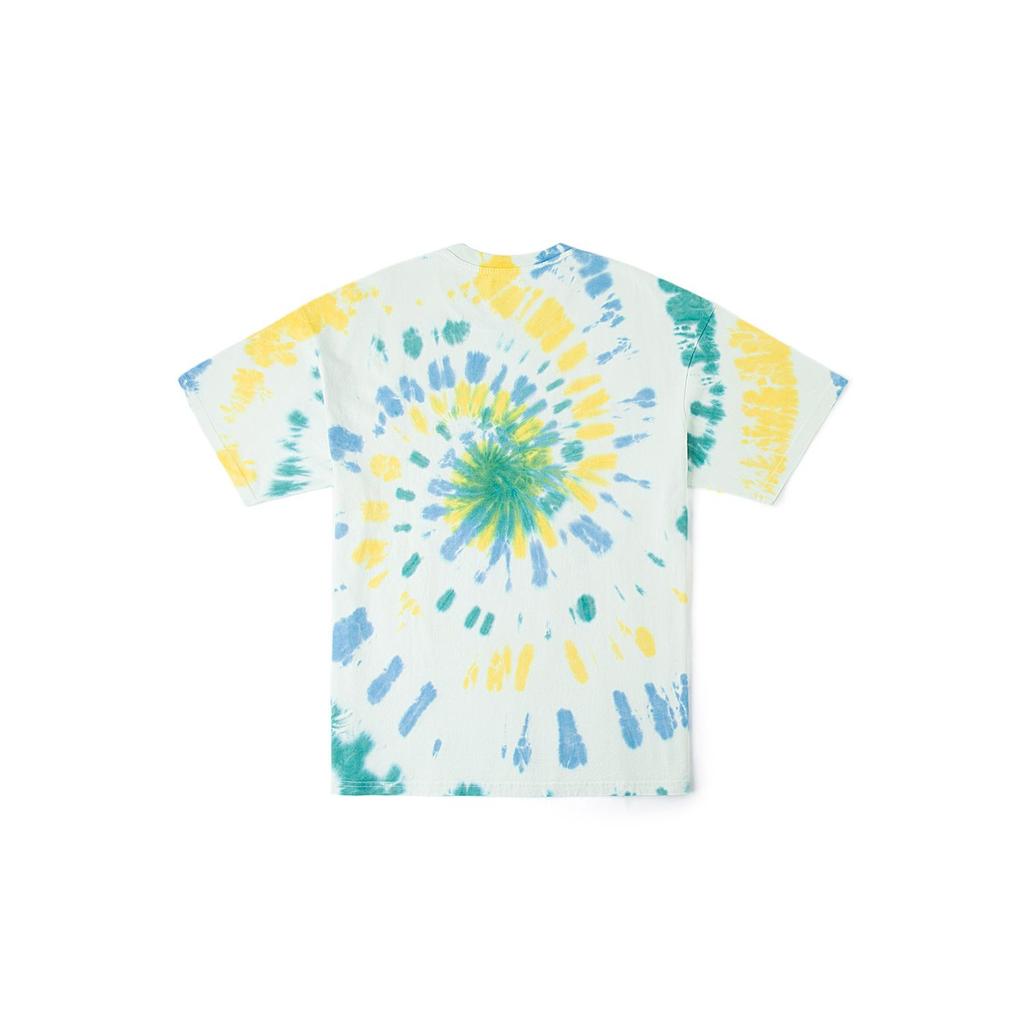 Vans American Round Neck Letter Short Sleeve T-Shirt Unisex T-Shirt Off-White Tie-Dye VN000GYFCV3