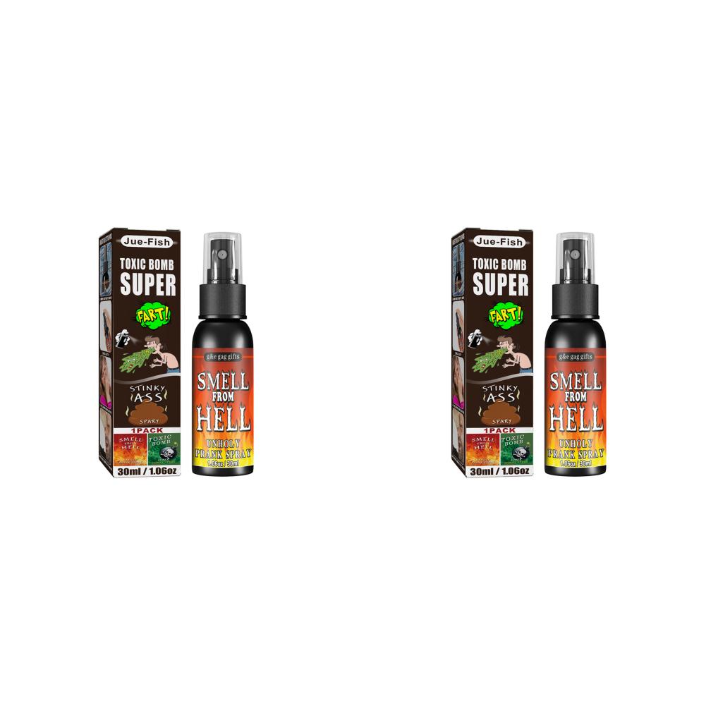 1-2PCS Poop Spray Creative Liquid Fart Gag Prank Joke Spray Funny Halloween Toy Stink Bombs Extra Strong Smelly Stinky Gas Spray