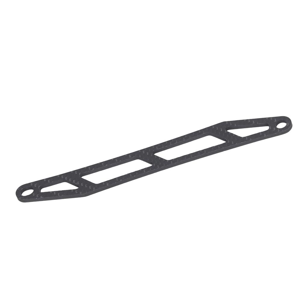 RC Battery Mount Plate Black Battery Bracket Carbon Fiber Easy Installation RC Car Parts for TAMIYA TT02 TT02B 1/10