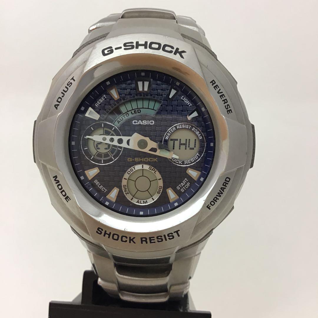 

[Б/У] Casio G-Shock G-1800D-1AJF Серебристые Цифро-аналоговые часы