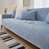 Thicken Warm Sofa Cover Winter Wool Fleece Sofa Mat Towel for Living Room Soft Plush Sofa Slipcovers L Shape Couch Covers Home