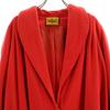 FENDI 90s Made in Italy Old Shawl collar coat 42 Red Women Used
