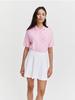 SERGIO TACCHINI W Daily Monogram Short Sleeve Polo Sweater