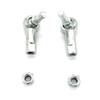 2pcs M8 8x8 Tie Rod End Kits Ball Joint Rod Head For 49cc Electric Mini Kids ATV Go Kart Buggy Quad Bike Parts