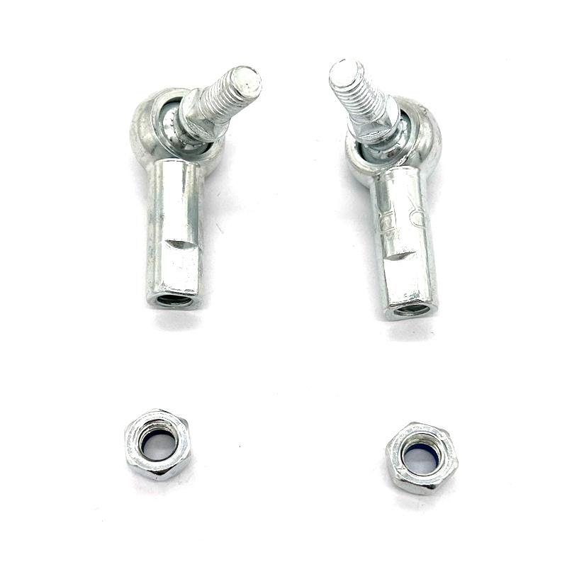 2pcs M8 8x8 Tie Rod End Kits Ball Joint Rod Head For 49cc Electric Mini Kids ATV Go Kart Buggy Quad Bike Parts
