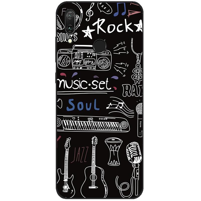 For Huawei Y7 2019 Case Y 7 2019 Silicone TPU Back Cover Protective Phone Case For Huawei Y7 Y7 Prime 2019 Bumper Fundas Coque