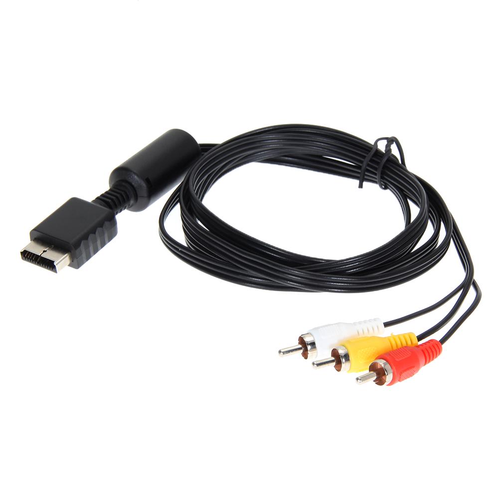 

1/2 шт 1,8 м аудио видео AV кабель к RCA для PS2 PS3 PS SYSTEM