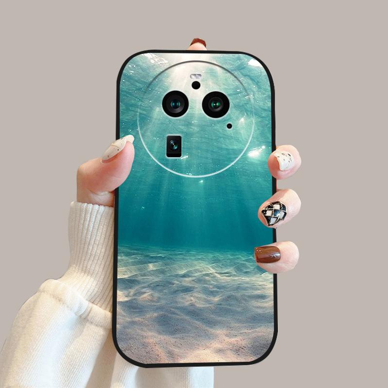 Soft Case For Oppo Find X6 Pro 5G Coque PGEM10 TPU Silicone Phone Cover For OPPO FIND X6 Cases FindX6 Cute Cartoon Bumper Cases
