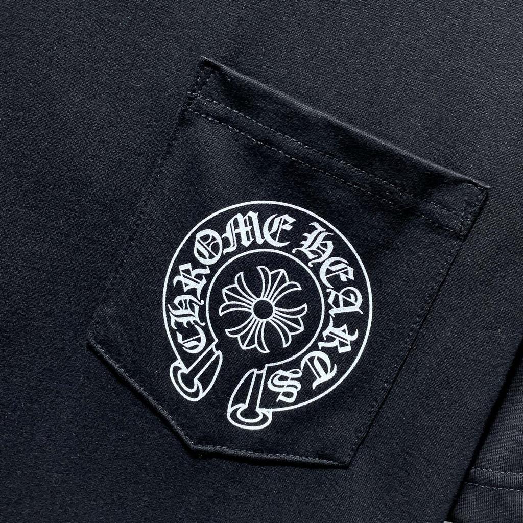 8555 CHROME HEARTS 2025 Sommer Neue Hochwertige Baumwolle Rundhals Lose Große Größe männer und frauen T-shirt Paar t-shirt