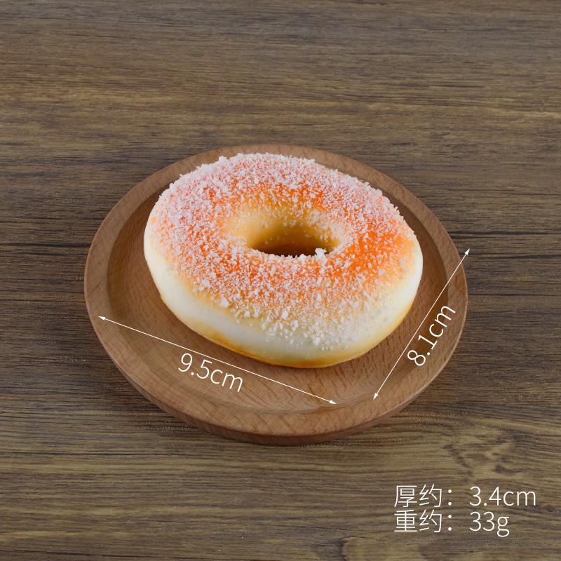 Simulation French Bread Cake Doughnuts French Stick Food Model Soft Bread Baking Photography Props Window Display Home Decor