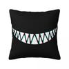 Beautiful Smile With Sharp Demon Teeth Square Pillowcase Pillow Cover Polyester Cushion Decor Comfort Throw Pillow for Home Sofa