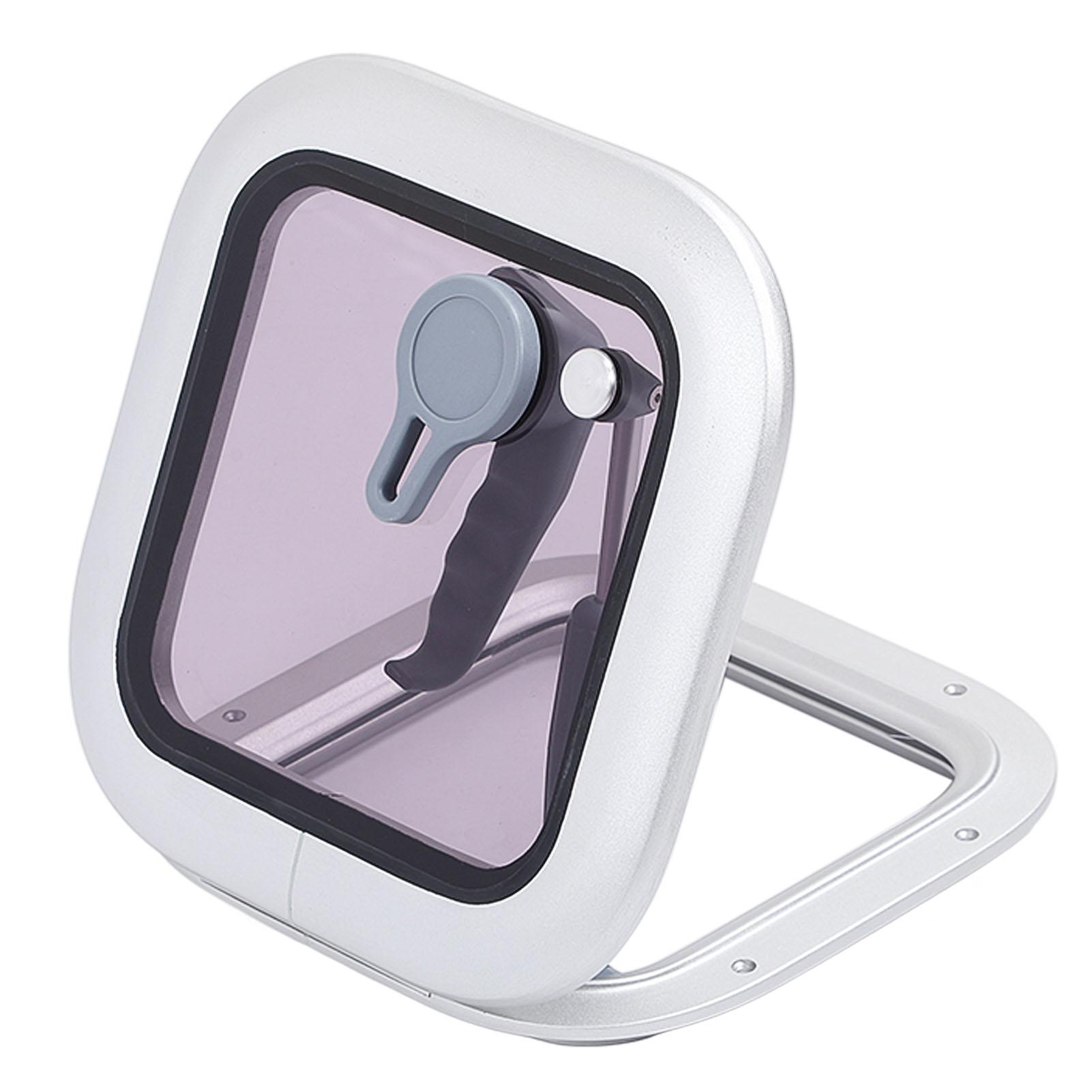 

Люки для лодок Окно 260 X 260 мм Квадратный Выдвижной Палубный Иллюминатор Люки Вентиляционный Люк Окно для Яхты Автодома