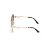 Lunettes de Soleil Guess GU7733 61/14/140 ROSE GOLD/BROWN SHADED métal femme GU7733